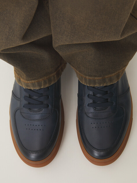 Мужские кеды MAISON DAVID, Артикул TM3336D-2, темно-синий | 4592589. Ракурс 2 Мужские кеды MAISON DAVID, Артикул TM3336D-2, темно-синий | 4592589. Ракурс 2