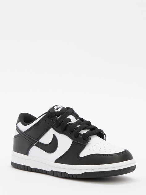 Детские кеды NIKE NIKE DUNK LOW (GS), Артикул CW1590, белый | 4592944. Ракурс 2