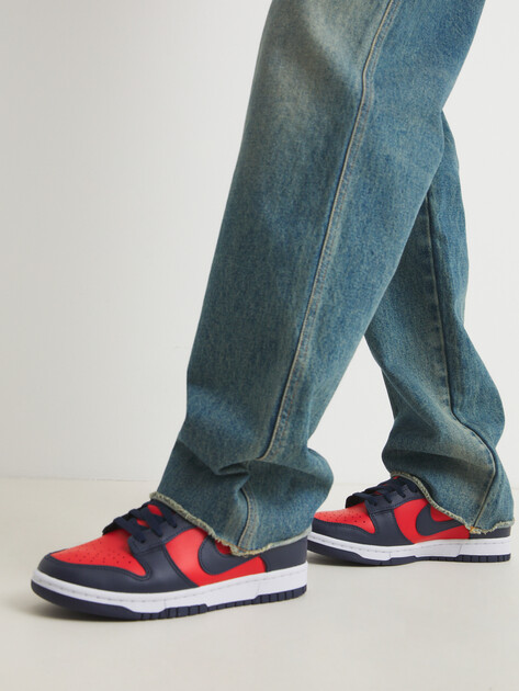 Кеды NIKE NIKE DUNK LOW RETRO BTTYS, Артикул DV0833, красный | 4593258. Ракурс 2 Кеды NIKE NIKE DUNK LOW RETRO BTTYS, Артикул DV0833, красный | 4593258. Ракурс 2
