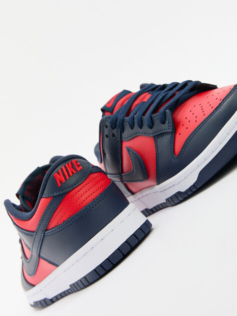 Кеды NIKE NIKE DUNK LOW RETRO BTTYS, Артикул DV0833, красный | 4593258. Ракурс 6 Кеды NIKE NIKE DUNK LOW RETRO BTTYS, Артикул DV0833, красный | 4593258. Ракурс 6