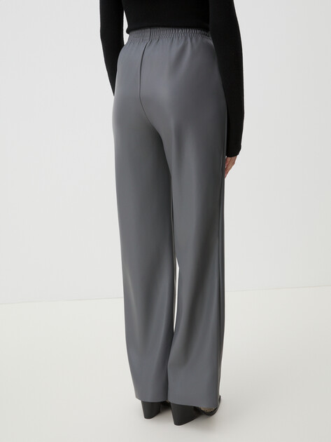 Женские прямые брюки MAISON DAVID, Артикул CAROLE, серый | 4596442. Ракурс 4 Женские прямые брюки MAISON DAVID, Артикул CAROLE, серый | 4596442. Ракурс 4