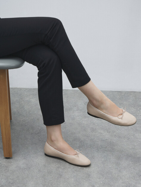 Женские балетки TENDANCE, Артикул HC5403-1, молочно-бежевый | 4596778. Ракурс 6 Женские балетки TENDANCE, Артикул HC5403-1, молочно-бежевый | 4596778. Ракурс 6