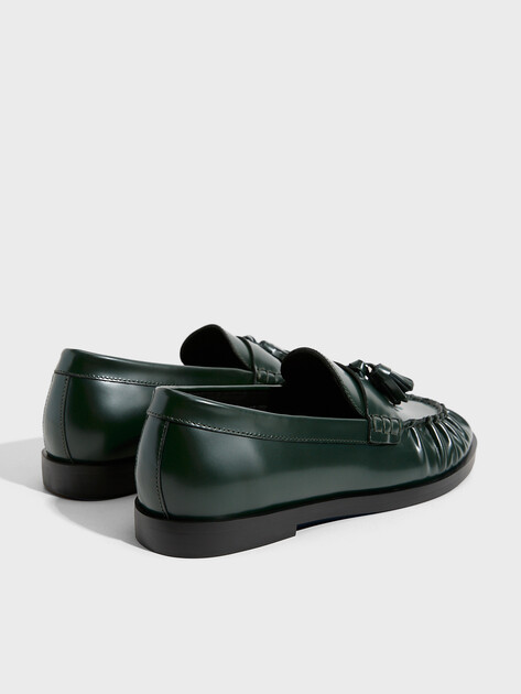 Женские лоферы TENDANCE, Артикул HC3336-1, изумрудный | 4597373. Ракурс 5