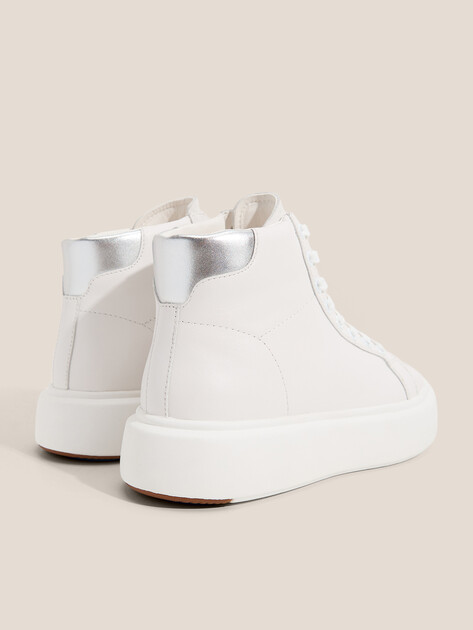 Женские высокие кеды TENDANCE, Артикул HC2208X-51, белый | 4597854. Ракурс 5