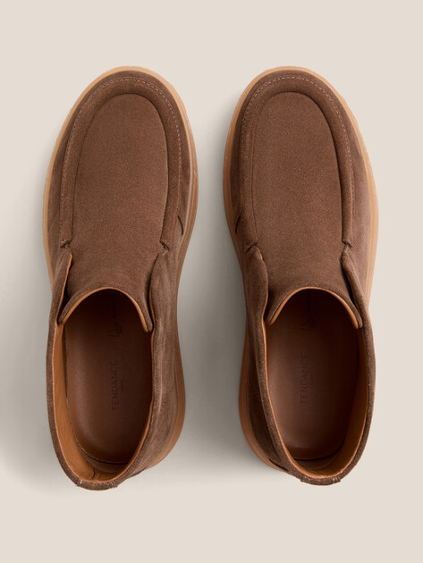 Женские высокие лоферы TENDANCE, Артикул HC2219X-45, коричневый | 4597975. Ракурс 4