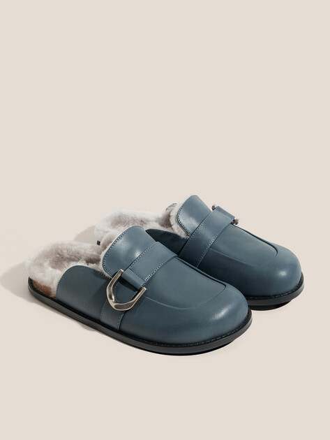 Женские шлепанцы TENDANCE, Артикул HC9115-3, серо-синий | 4598739. Ракурс 2