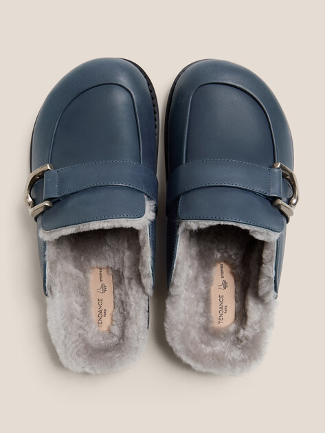 Женские шлепанцы TENDANCE, Артикул HC9115-3, серо-синий | 4598739. Ракурс 4