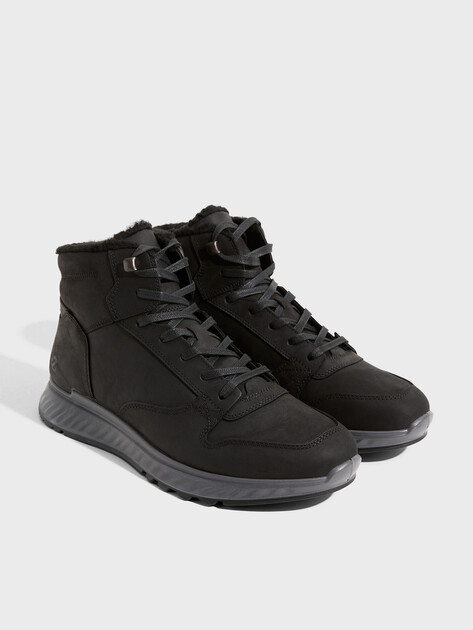 Мужские высокие кроссовки ECCO EXOSTRIDE M, Артикул 835414, черный | 4598882. Ракурс 2