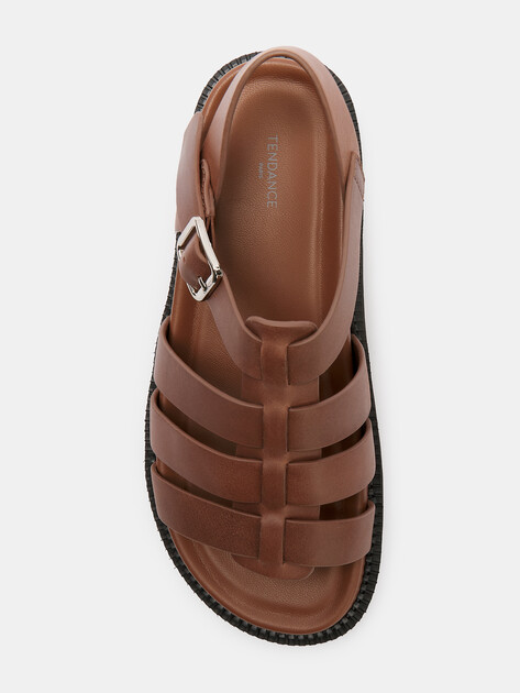 Женские сандалии TENDANCE, Артикул HC80612L-21, коричневый | 4599512. Ракурс 5 Женские сандалии TENDANCE, Артикул HC80612L-21, коричневый | 4599512. Ракурс 5