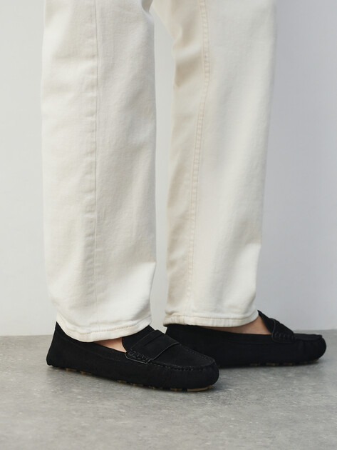 Женские мокасины TENDANCE, Артикул HC3313-1, черный | 4599611. Ракурс 6