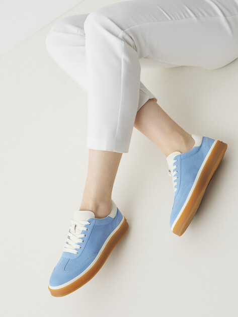 Женские кеды TENDANCE, Артикул HC2313-1, голубой | 4599797. Ракурс 2
