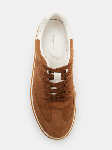 Женские кеды TENDANCE, Артикул HC2313-1, коричневый | 4599813. Ракурс 5