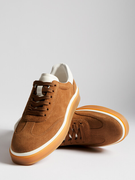 Женские кеды TENDANCE, Артикул HC2313-1, коричневый | 4599813. Ракурс 6