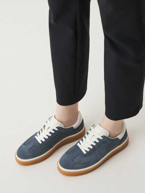 Женские кеды TENDANCE, Артикул HC2313-1, серо-синий | 4599837. Ракурс 2