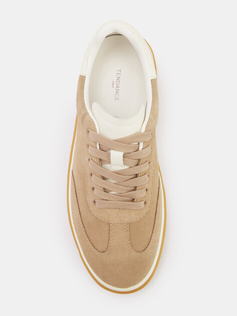 Женские кеды TENDANCE, Артикул HC2313-1, темно-бежевый | 4599845. Ракурс 5