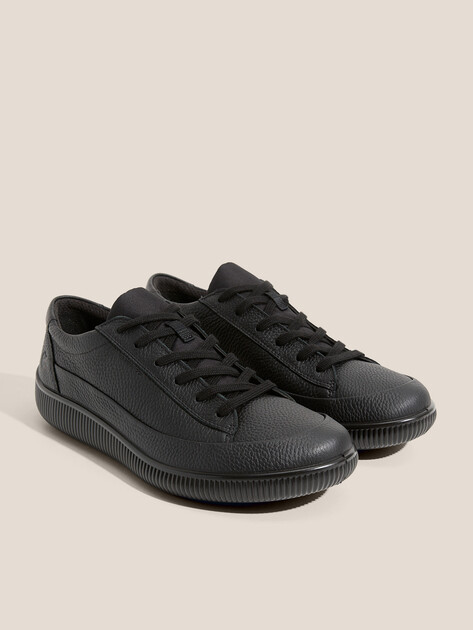 Мужские кеды ECCO SOFT ZERO M, Артикул 537774, черный | 4600517. Ракурс 2