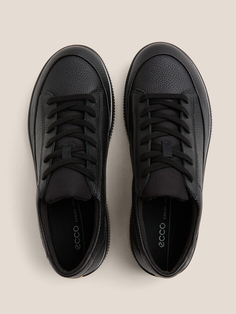 Мужские кеды ECCO SOFT ZERO M, Артикул 537774, черный | 4600517. Ракурс 4