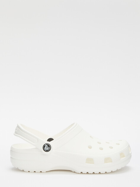 Сланцы CROCS CLASSIC CLOG, Артикул 10001, белый | 4600528. Ракурс 2 Сланцы CROCS CLASSIC CLOG, Артикул 10001, белый | 4600528. Ракурс 2