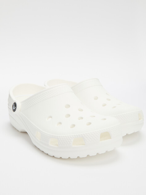Сланцы CROCS CLASSIC CLOG, Артикул 10001, белый | 4600528. Ракурс 5 Сланцы CROCS CLASSIC CLOG, Артикул 10001, белый | 4600528. Ракурс 5