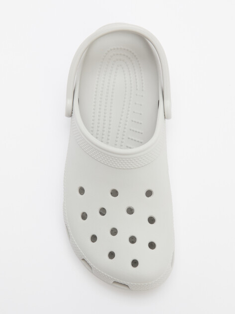 Сланцы CROCS CLASSIC CLOG, Артикул 10001, бледно-серый | 4600719. Ракурс 5 Сланцы CROCS CLASSIC CLOG, Артикул 10001, бледно-серый | 4600719. Ракурс 5