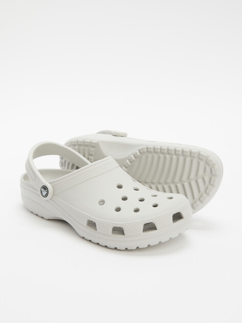 Сланцы CROCS CLASSIC CLOG, Артикул 10001, бледно-серый | 4600719. Ракурс 6 Сланцы CROCS CLASSIC CLOG, Артикул 10001, бледно-серый | 4600719. Ракурс 6