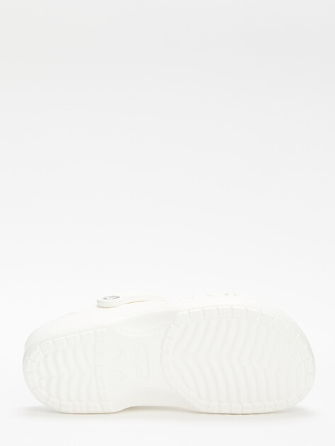 Сланцы CROCS BAYA CLOG, Артикул 10126, белый | 4601355. Ракурс 4 Сланцы CROCS BAYA CLOG, Артикул 10126, белый | 4601355. Ракурс 4