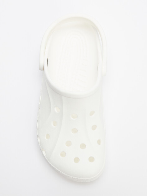 Сланцы CROCS BAYA CLOG, Артикул 10126, белый | 4601355. Ракурс 5 Сланцы CROCS BAYA CLOG, Артикул 10126, белый | 4601355. Ракурс 5
