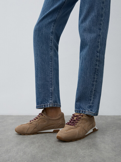 Женские кроссовки ASH KASAR, Артикул KASAR, бежевый | 4601384. Ракурс 6