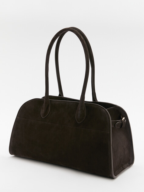 Женский тоут CALZETTI, Артикул DINA, шоколадный | 4601525. Ракурс 4