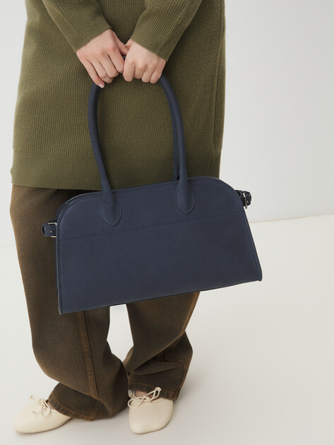 Женский тоут CALZETTI, Артикул DINA, серовато-синий | 4601527. Ракурс 2