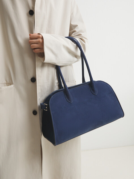 Женский тоут CALZETTI, Артикул DINA, синий | 4601535. Ракурс 2