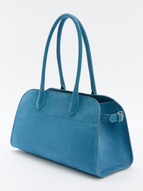 Женский тоут CALZETTI, Артикул DINA, серо-голубой | 4601549. Ракурс 4