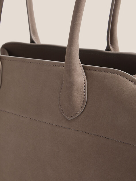 Женский тоут CALZETTI, Артикул DINA, серо-бежевый | 4601551. Ракурс 3