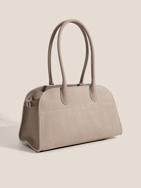 Женский тоут CALZETTI, Артикул DINA, серо-бежевый | 4601551. Ракурс 4