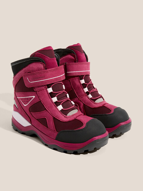 Детские ботинки ECCO SNOW MOUNTAIN, Артикул 710313, малиновый | 4601582. Ракурс 2