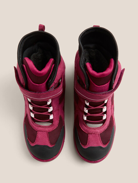 Детские ботинки ECCO SNOW MOUNTAIN, Артикул 710313, малиновый | 4601582. Ракурс 4