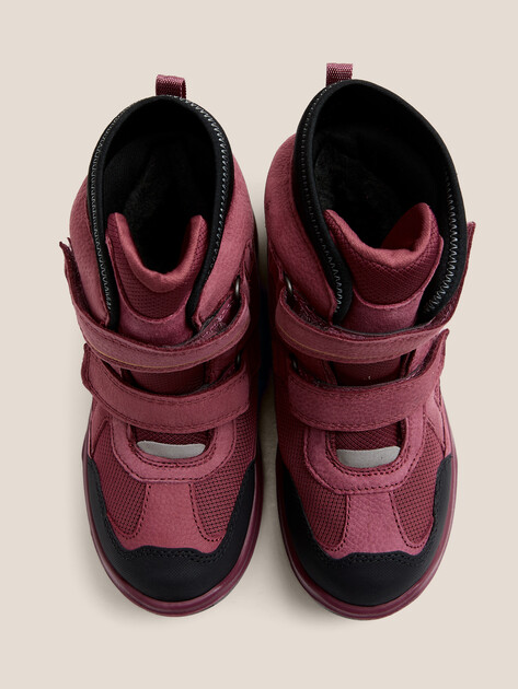 Детские ботинки ECCO SNOW MOUNTAIN, Артикул 710322, малиновый | 4601636. Ракурс 4