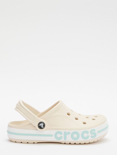 Сланцы CROCS BAYABAND CLOG, Артикул 205089, светло-бежевый | 4601705. Ракурс 2 Сланцы CROCS BAYABAND CLOG, Артикул 205089, светло-бежевый | 4601705. Ракурс 2