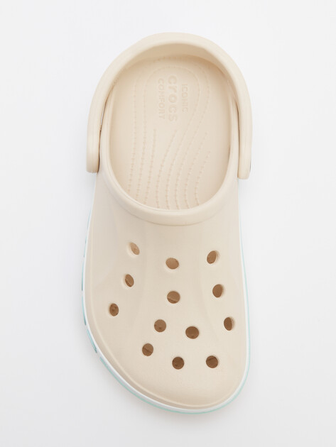 Сланцы CROCS BAYABAND CLOG, Артикул 205089, светло-бежевый | 4601705. Ракурс 4 Сланцы CROCS BAYABAND CLOG, Артикул 205089, светло-бежевый | 4601705. Ракурс 4