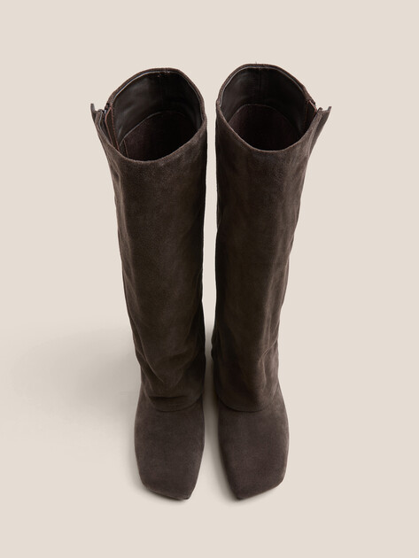 Женские сапоги ASH KIMONO, Артикул KIMONO, темно-коричневый | 4601745. Ракурс 4
