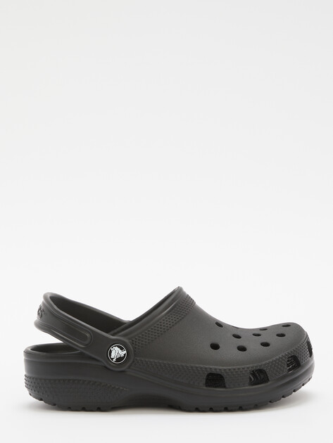 Детские сланцы CROCS CLASSIC CLOG, Артикул 206991, черный | 4601794. Ракурс 2 Детские сланцы CROCS CLASSIC CLOG, Артикул 206991, черный | 4601794. Ракурс 2