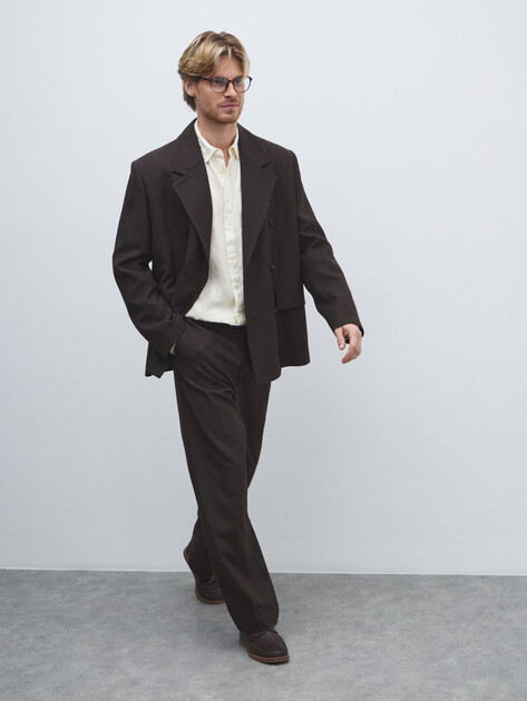 Мужская рубашка MAISON DAVID, Артикул 2120-A, молочно-белый | 4602640. Ракурс 2