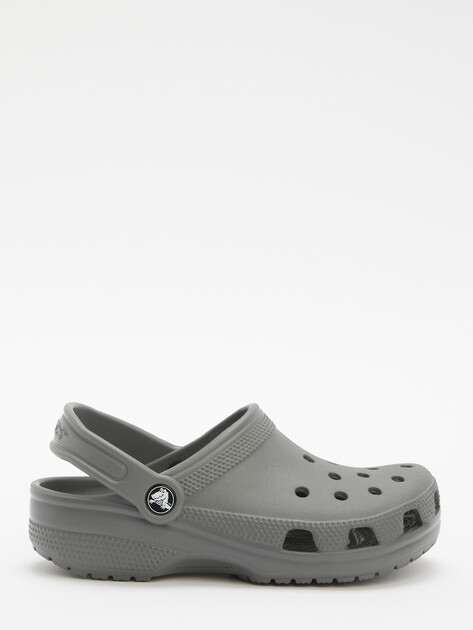 Детские сланцы CROCS CLASSIC CLOG, Артикул 206991, темно-серый | 4603919. Ракурс 2 Детские сланцы CROCS CLASSIC CLOG, Артикул 206991, темно-серый | 4603919. Ракурс 2