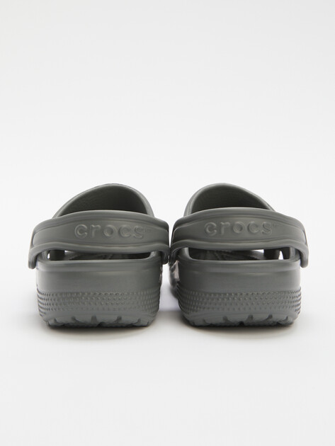 Детские сланцы CROCS CLASSIC CLOG, Артикул 206991, темно-серый | 4603919. Ракурс 5 Детские сланцы CROCS CLASSIC CLOG, Артикул 206991, темно-серый | 4603919. Ракурс 5