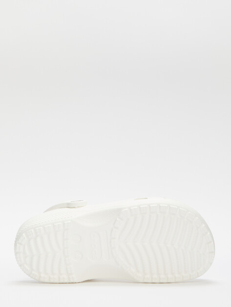 Детские сланцы CROCS CLASSIC CLOG, Артикул 206991, белый | 4603938. Ракурс 3 Детские сланцы CROCS CLASSIC CLOG, Артикул 206991, белый | 4603938. Ракурс 3