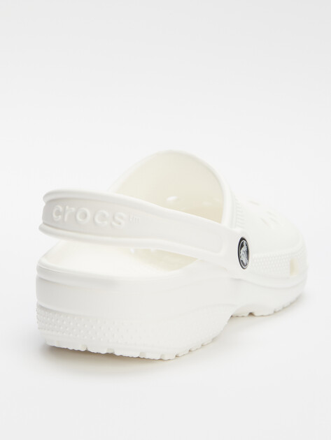 Детские сланцы CROCS CLASSIC CLOG, Артикул 206991, белый | 4603938. Ракурс 5 Детские сланцы CROCS CLASSIC CLOG, Артикул 206991, белый | 4603938. Ракурс 5