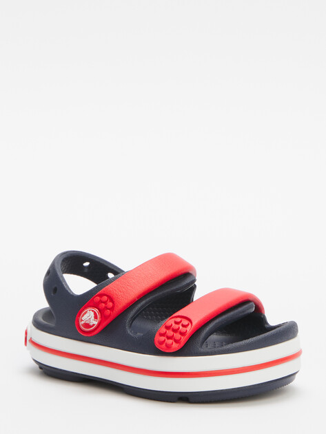 Детские сандалии CROCS CROCBAND CRUISER SANDAL, Артикул 209424, темно-синий | 4604158. Ракурс 2 Детские сандалии CROCS CROCBAND CRUISER SANDAL, Артикул 209424, темно-синий | 4604158. Ракурс 2