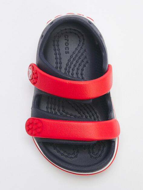 Детские сандалии CROCS CROCBAND CRUISER SANDAL, Артикул 209424, темно-синий | 4604158. Ракурс 4 Детские сандалии CROCS CROCBAND CRUISER SANDAL, Артикул 209424, темно-синий | 4604158. Ракурс 4