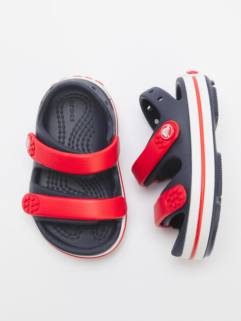 Детские сандалии CROCS CROCBAND CRUISER SANDAL, Артикул 209424, темно-синий | 4604158. Ракурс 5 Детские сандалии CROCS CROCBAND CRUISER SANDAL, Артикул 209424, темно-синий | 4604158. Ракурс 5