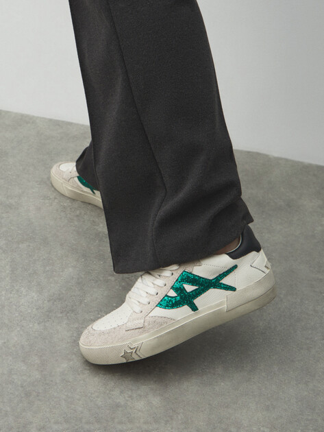 Женские кеды ASH MOONLIGHT, Артикул MOONLIGHT, молочно-белый | 4604241. Ракурс 6